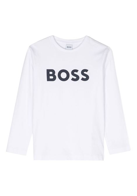 T-shirt a maniche lunghe HUGO BOSS KIDS | J25P2510P
